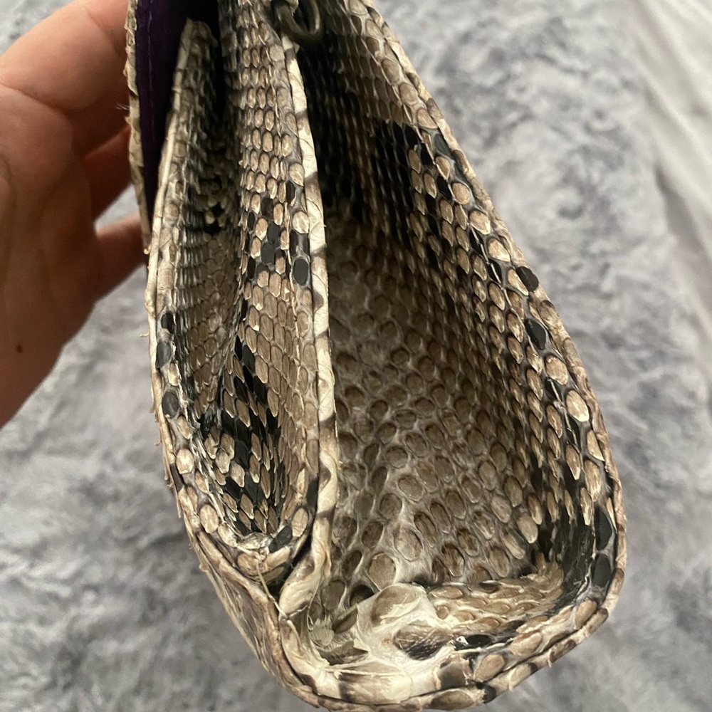 Real Python Skin Clutch - image 3